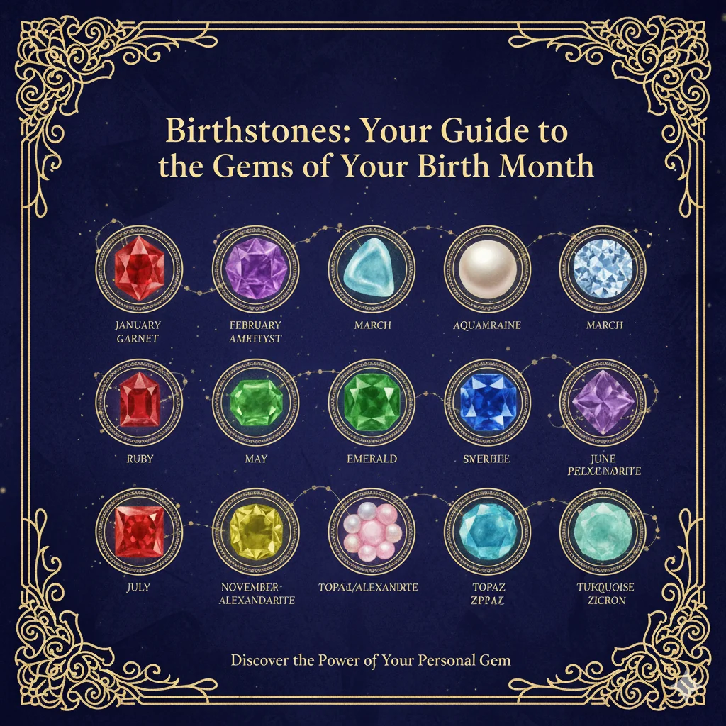 Birthstones: Your Guide to the Gems of Your Birth Month